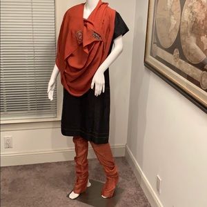 STUDIO VALAYA  3 PIECE OUTFIT DRESS PANTS SCARF